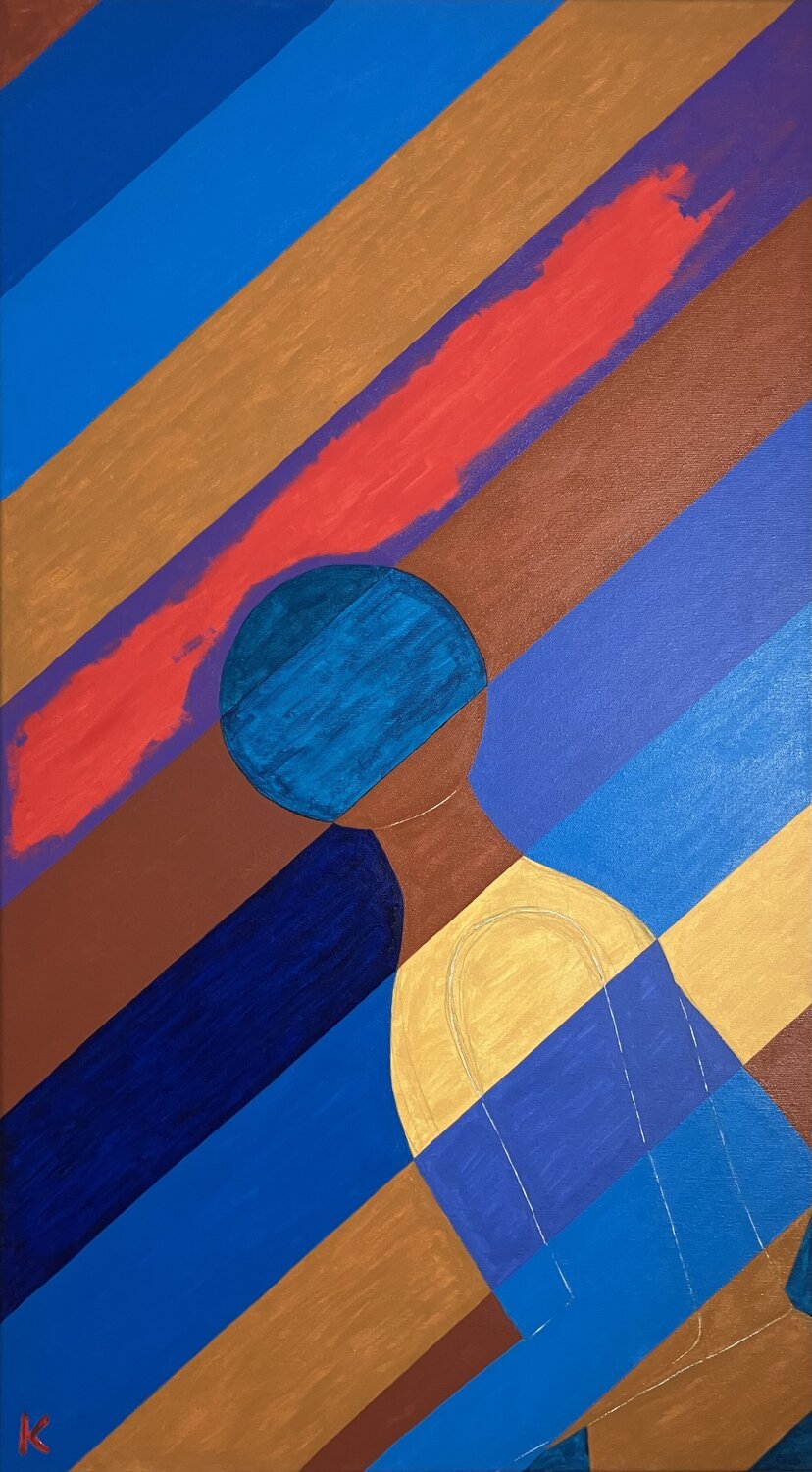Der Zweifel Barbara Krijanovsky Original painting for sale