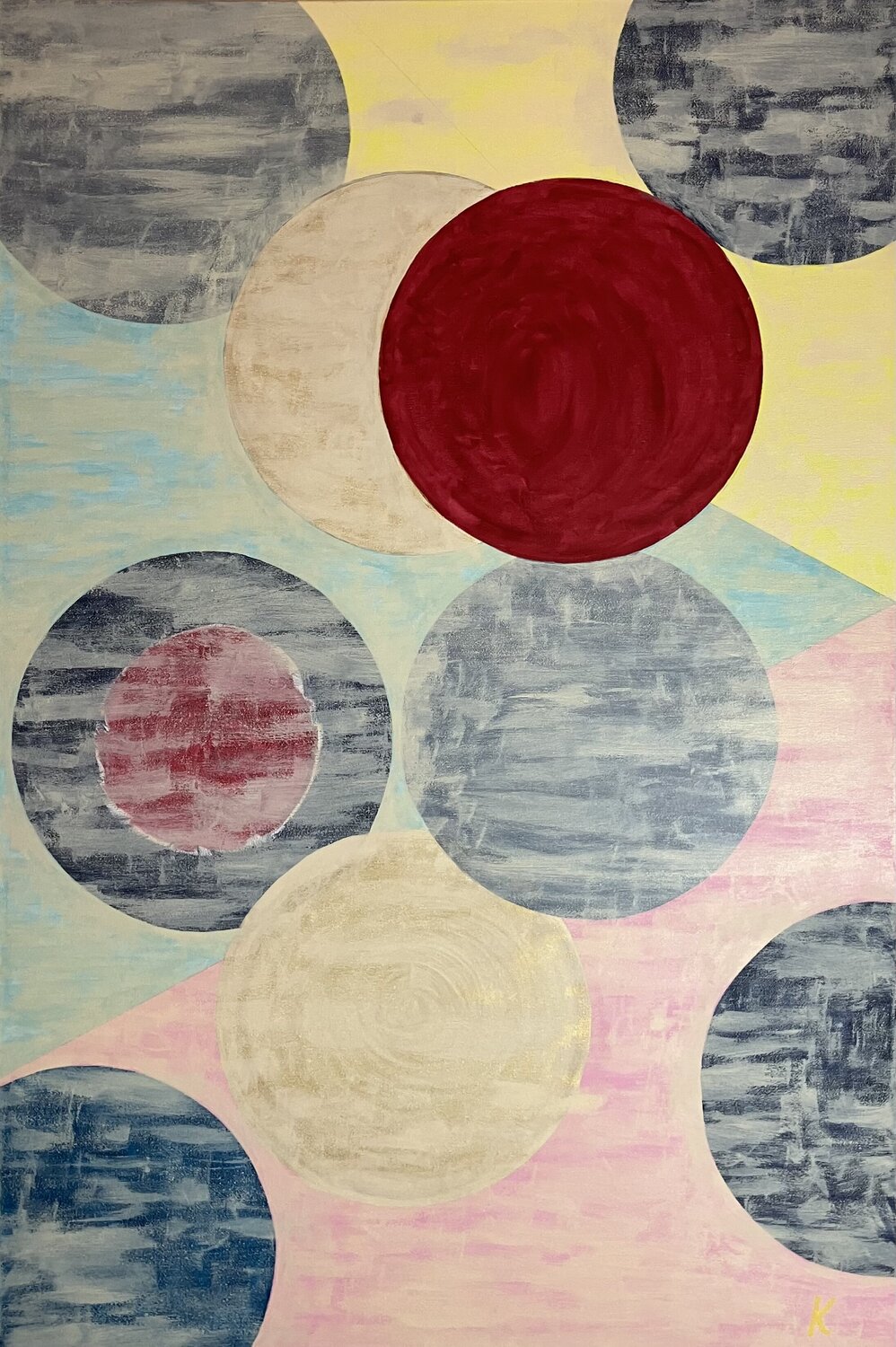 Neapolitan summer (Get Lucky) Barbara Krijanovsky Original painting for sale