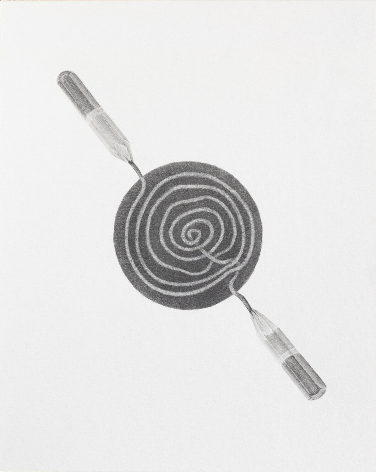 Simulacros en tránsito 2 Édgar Güiza Drawing for sale