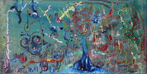 Osa de la Vega, misterio y raices. by Maria Cruz Porras Villegas, Painting for Sale on Select