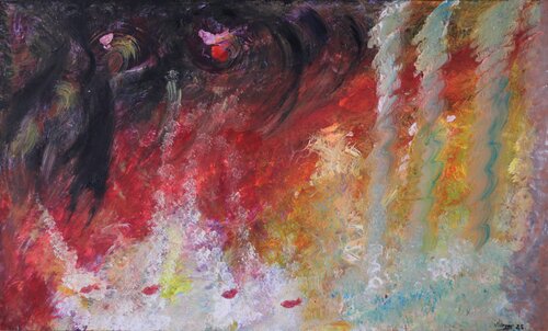 Olmeda de la Cuesta, latido de la Tierra. by Maria Cruz Porras Villegas, Painting for Sale on Select