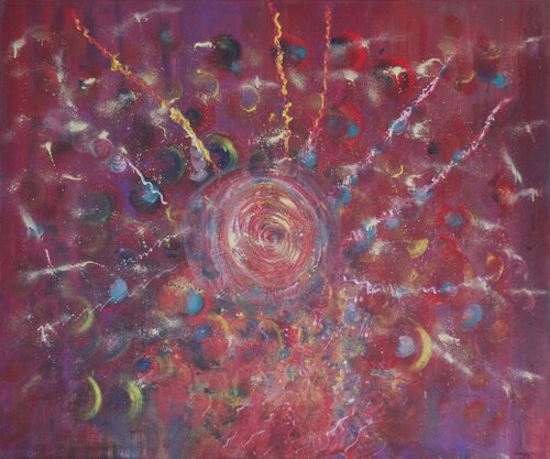 Almendros, memoria y recuerdo. by Maria Cruz Porras Villegas, Painting for Sale on Select