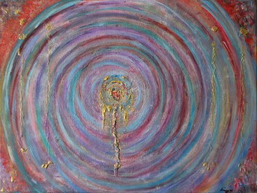 Portal de la Conciencia by Maria Cruz Porras Villegas, Painting for Sale on Select