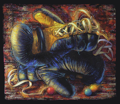 Black gloves by BRUNO BISI, Painting for Sale on Select