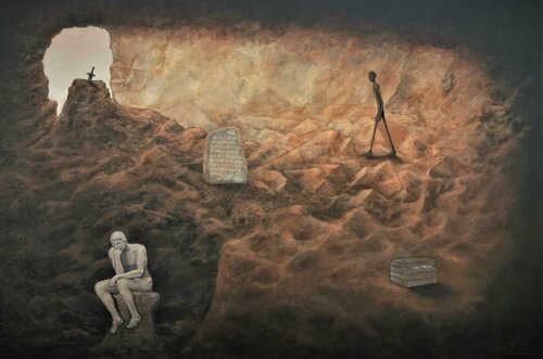 The path by Luís Bastos, Painting for Sale on Select