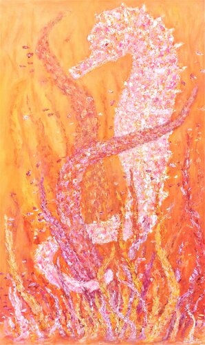 Hippocampus by Luís Bastos, Painting for Sale on Select