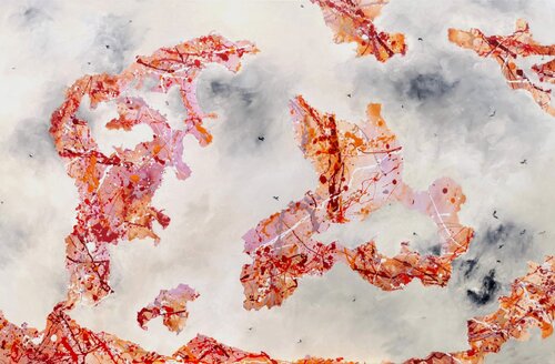 Wings of Clay by Luís Bastos, Painting for Sale on Select