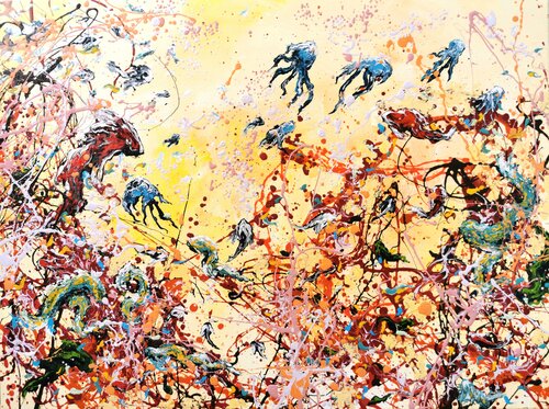 "A vida é bela" by Luís Bastos, Painting for Sale on Select
