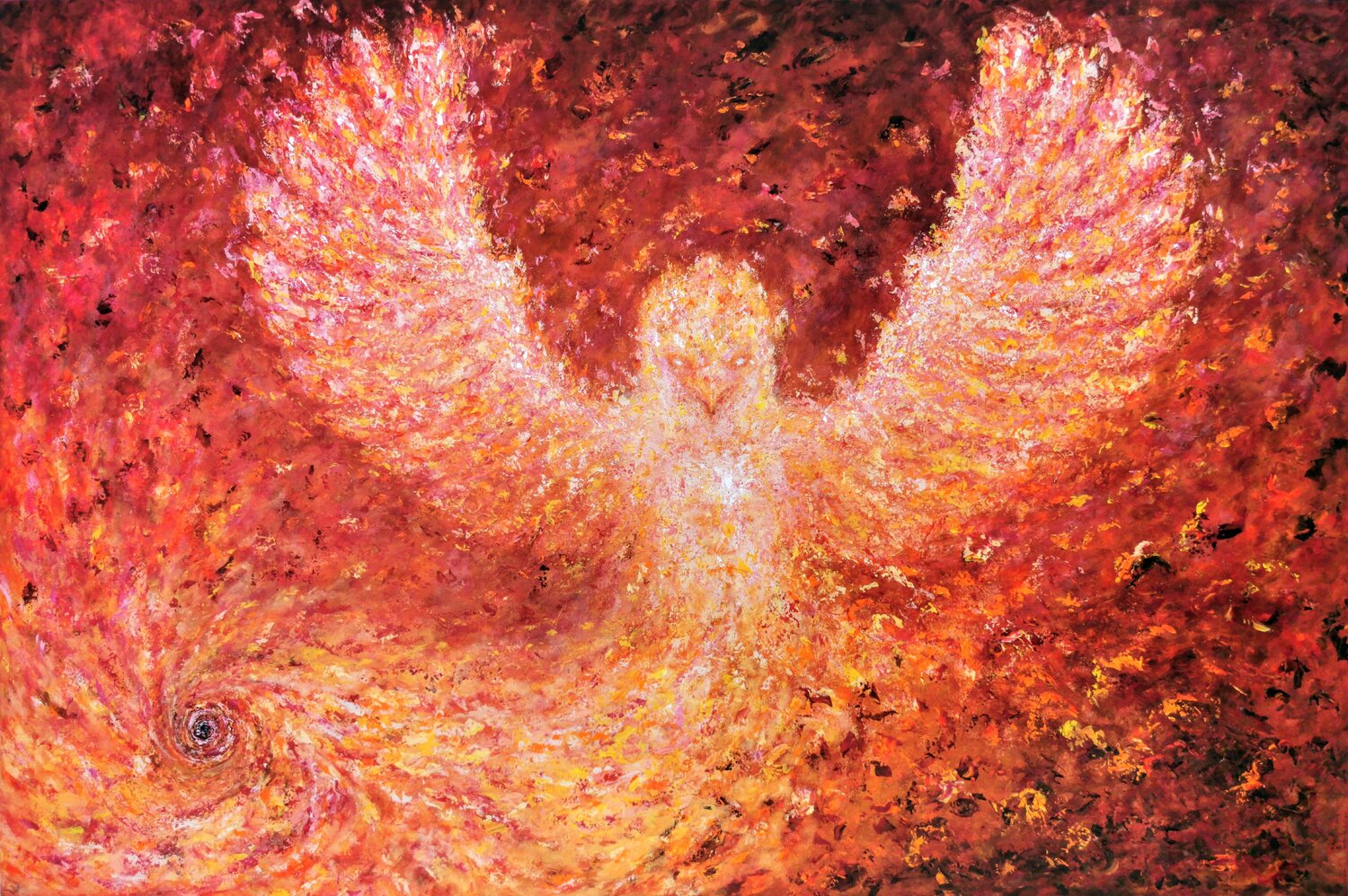 Eternal cycle Luís Bastos Original painting for sale