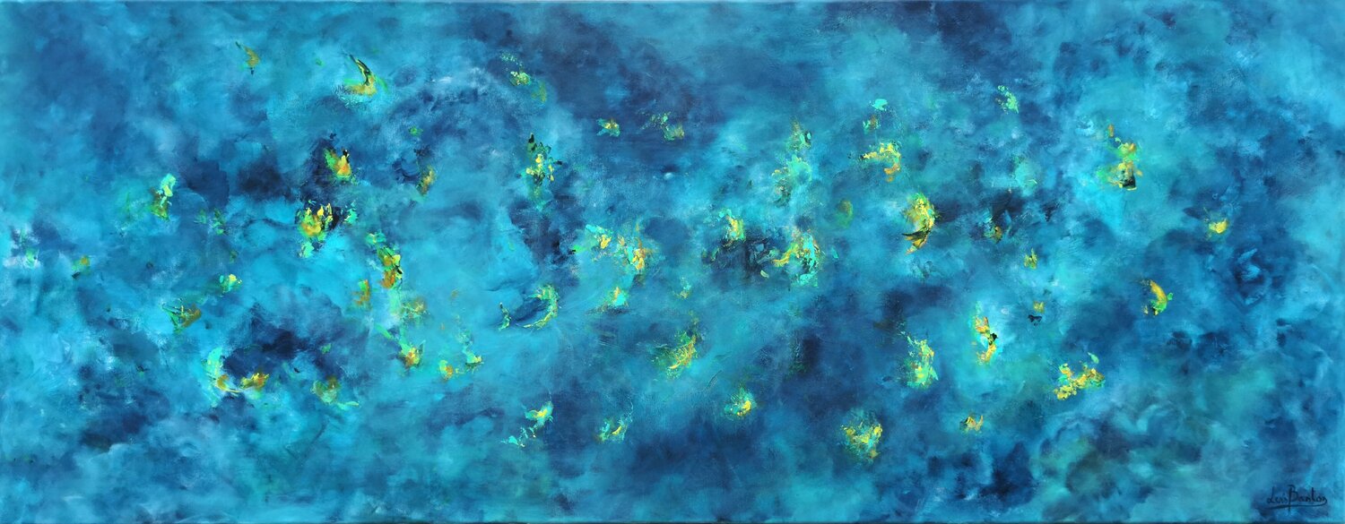 MInd blowing Luís Bastos Original painting for sale