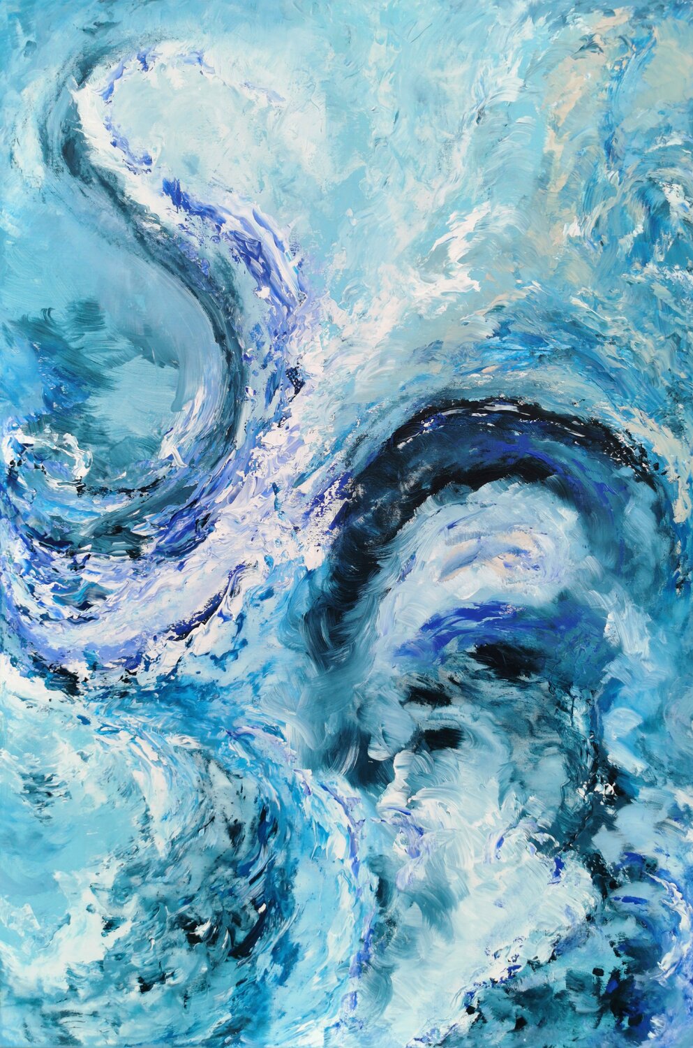 Emotion, Tension, Relief Luís Bastos Original painting for sale