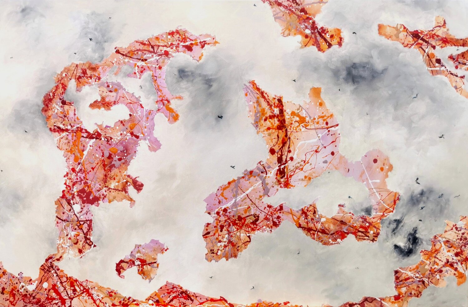 Wings of Clay Luís Bastos Original painting for sale