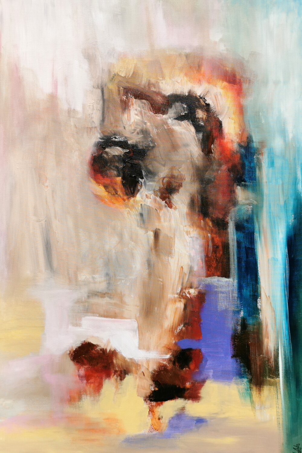 The Informe Luís Bastos Original painting for sale