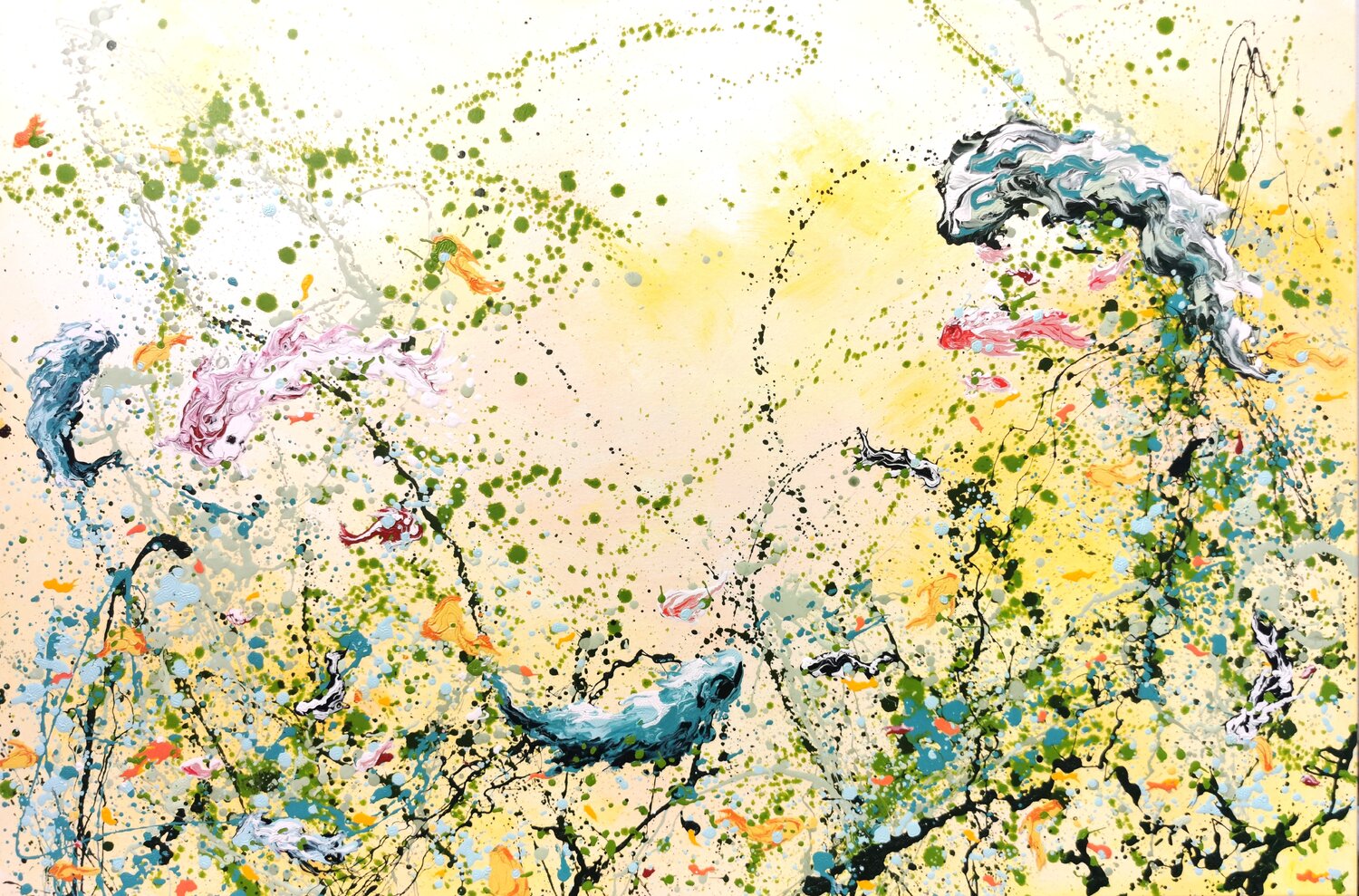 Equilibrium Luís Bastos Original painting for sale