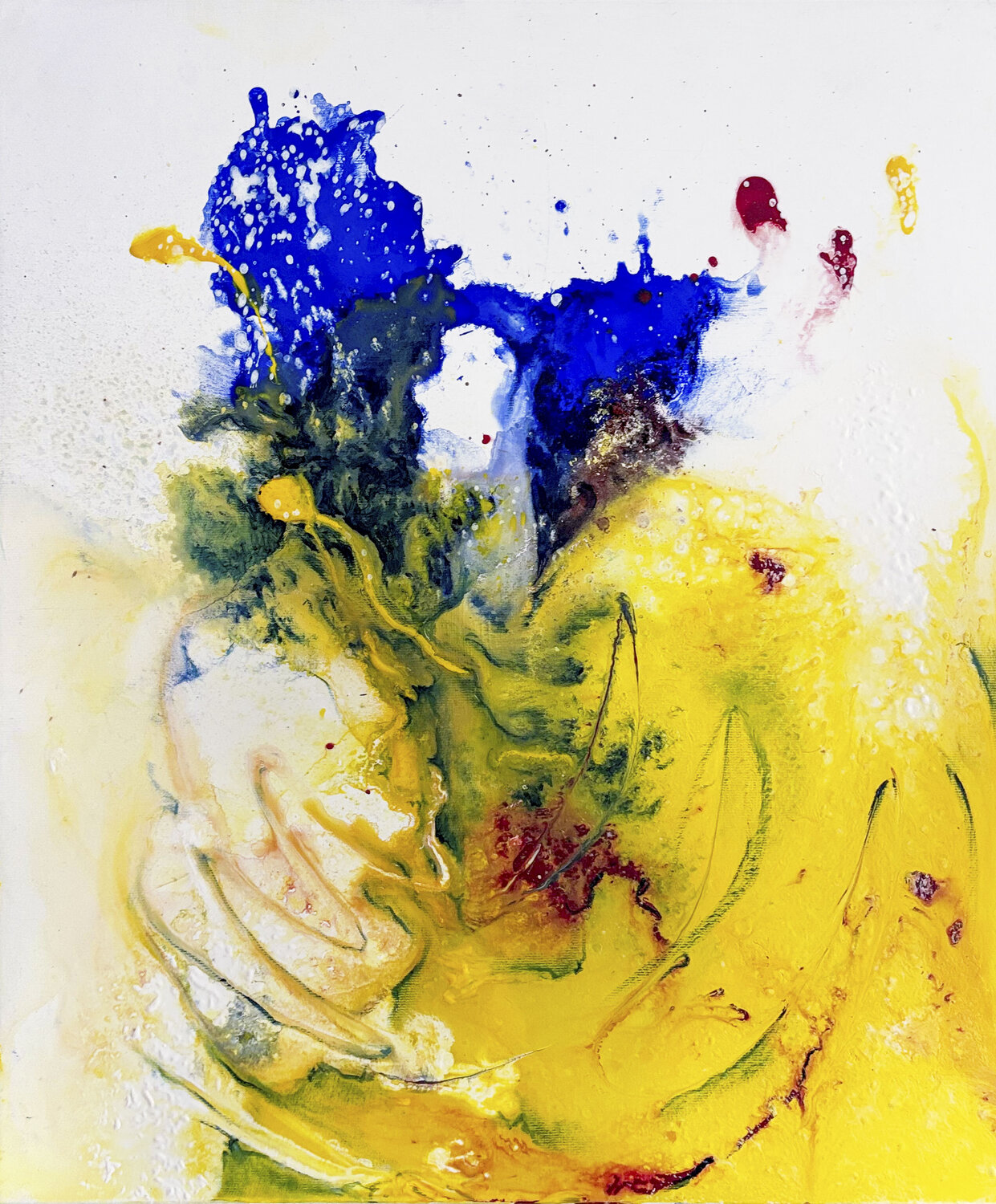 Gravity Graffiti 3 (gerahmt) Marco Wachsmuth Original painting for sale