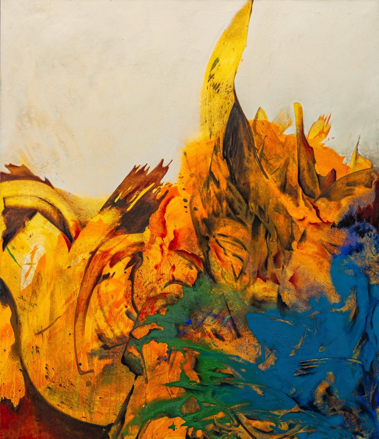 Impuls (gerahmt) Marco Wachsmuth Original painting for sale