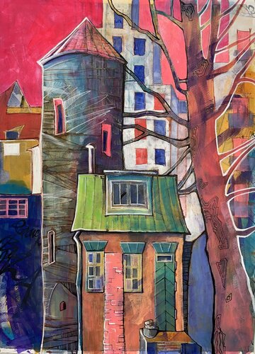 Poesie des Alters by Vera Fischer, Painting for Sale on Select