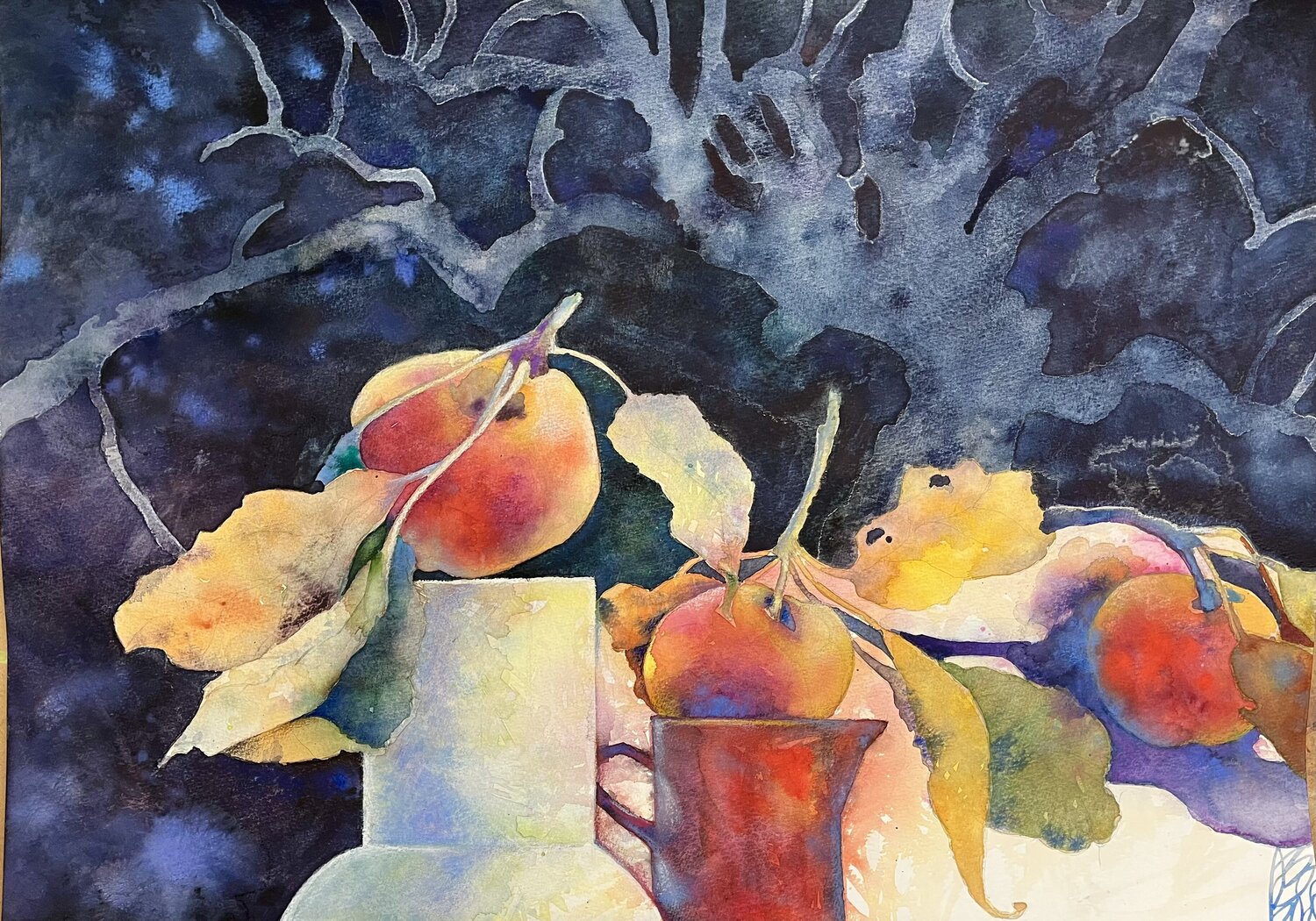 Gesammeltes Licht Vera Fischer Original painting for sale
