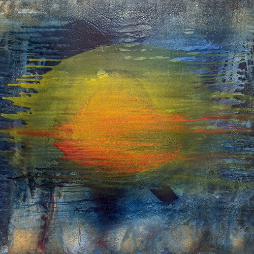 SUN RISE by claire lassonnery, Painting for Sale on Select
