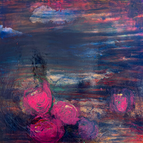 LOTUS by claire lassonnery, Painting for Sale on Select
