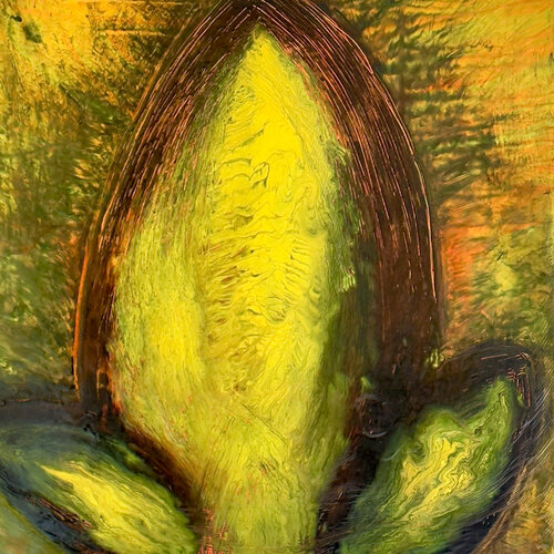 NENUPHARE 3 by claire lassonnery, Painting for Sale on Select