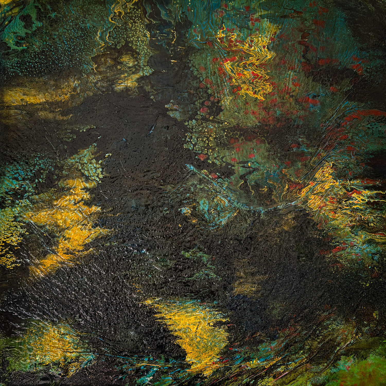 SILENT WATER claire lassonnery Original painting for sale