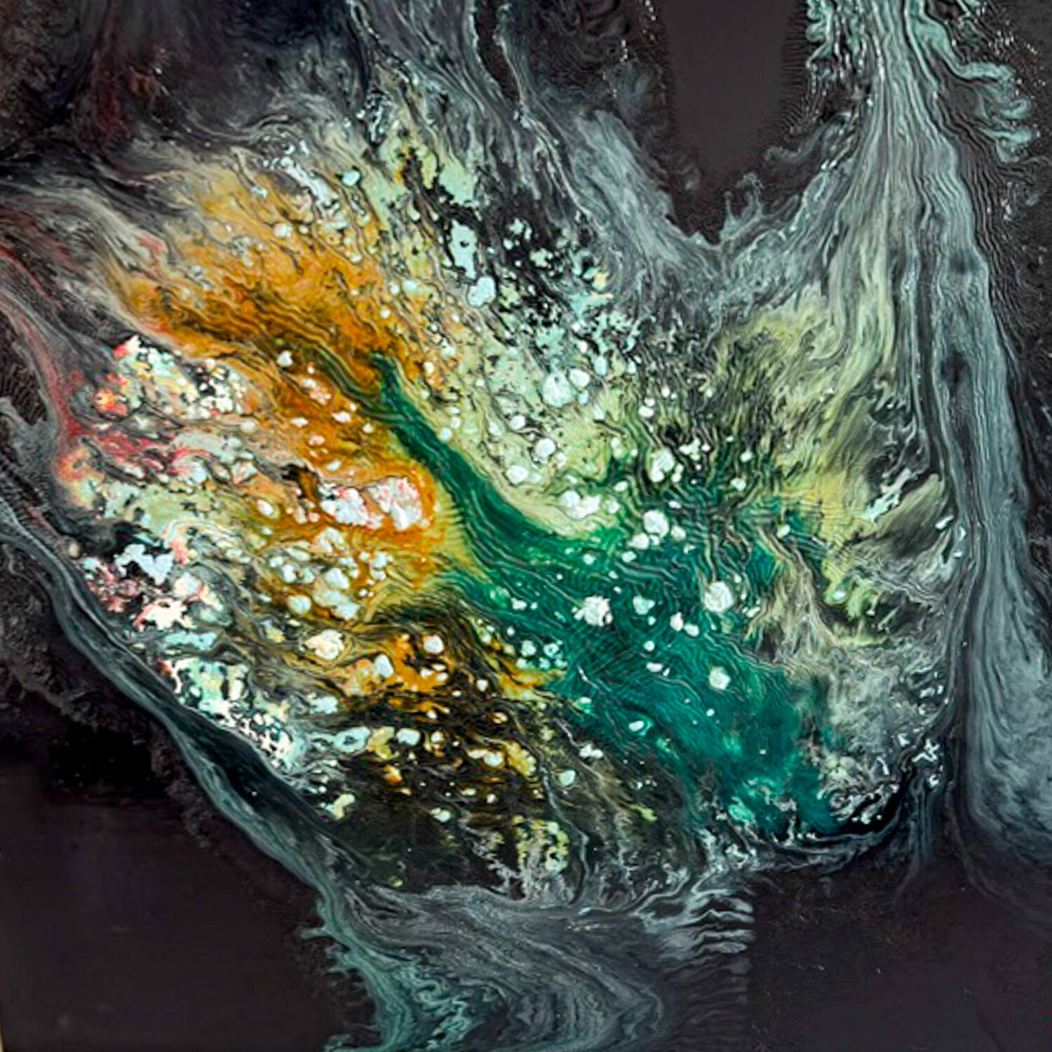 NIGHT claire lassonnery Original painting for sale