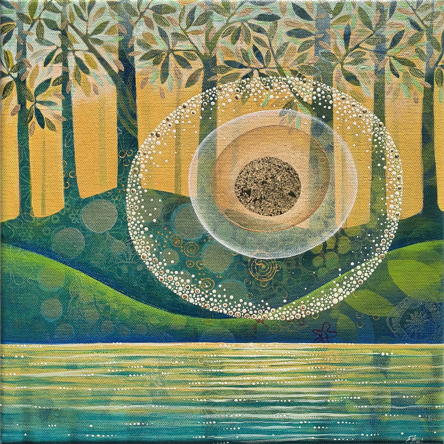 Nel respiro del mattino Daniela Prezioso Einwaller Original painting for sale