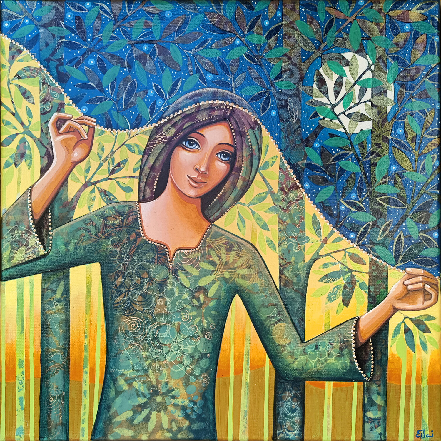 PASSAGGIO Daniela Prezioso Einwaller Original painting for sale