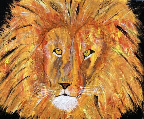 Lion by Ruth Breen, Painting for Sale on Select
