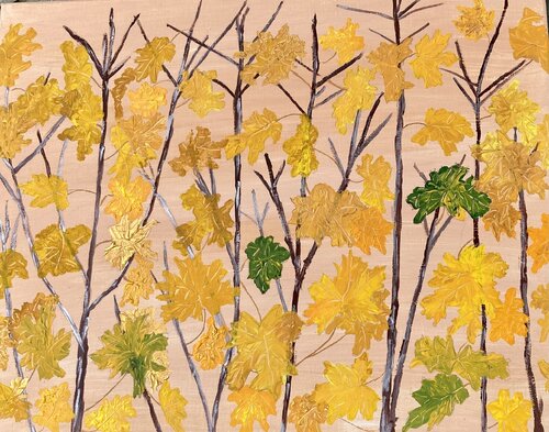Autumn Feel by Ruth Breen, Painting for Sale on Select