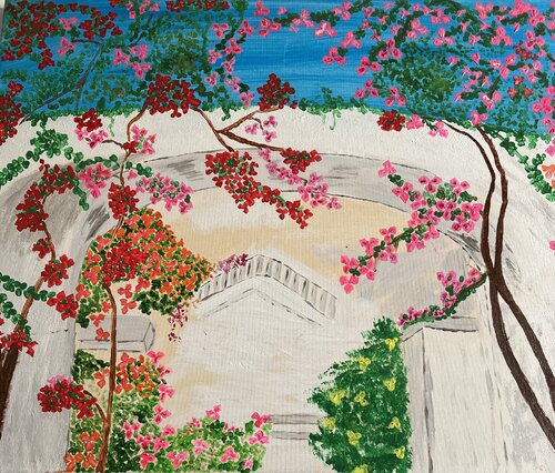 Greek Dream by Ruth Breen, Painting for Sale on Select