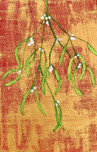 Mistletoe by Ruth Breen, Painting for Sale on Select