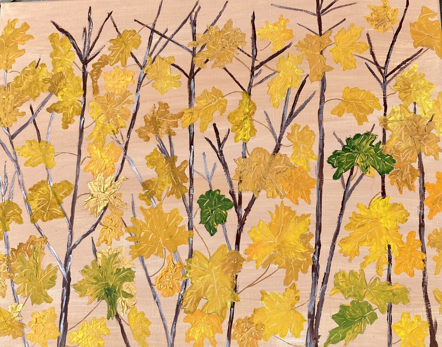Autumn Feel Ruth Breen Original painting for sale