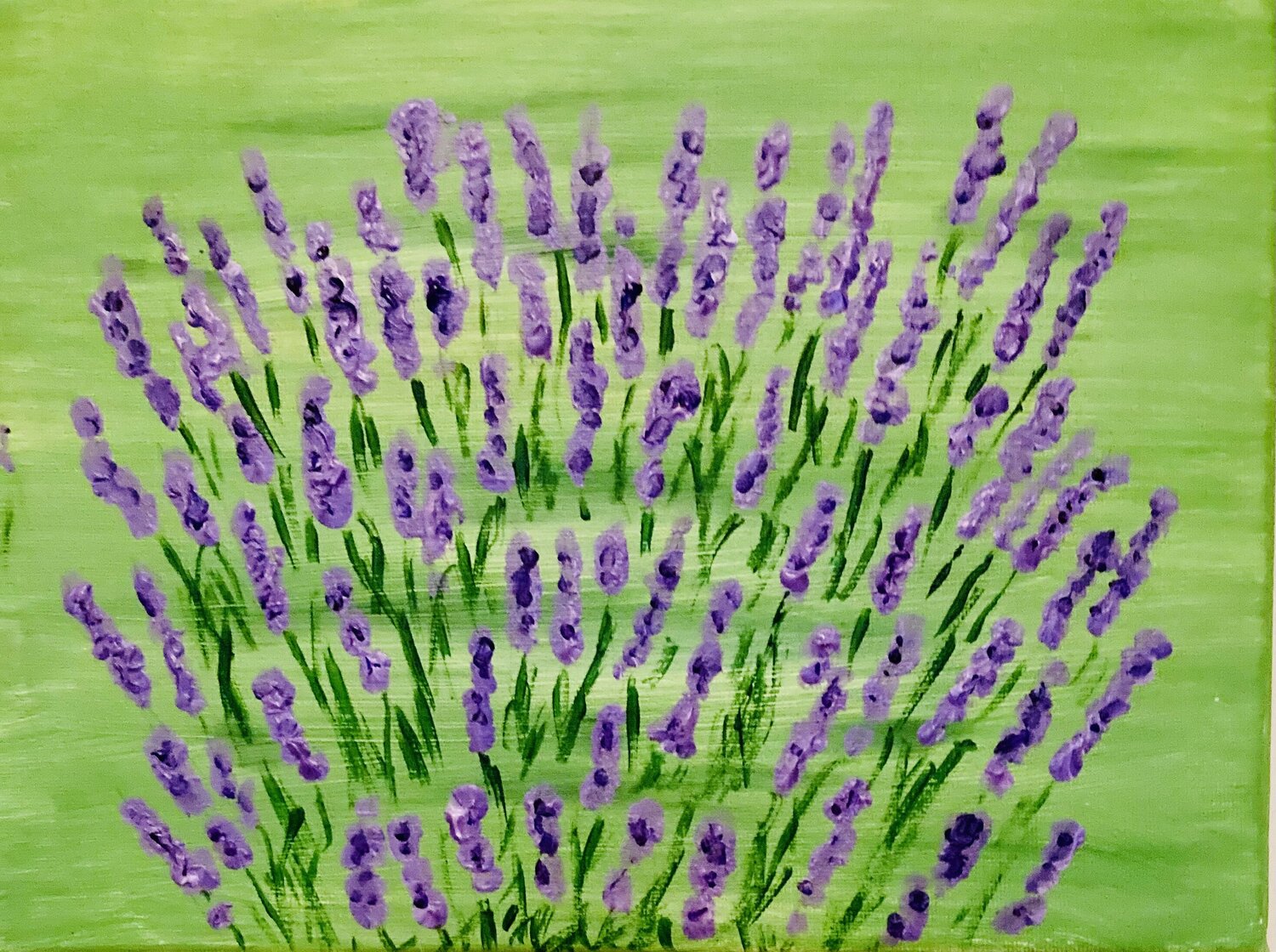 Purple Haze Ruth Breen Original painting for sale