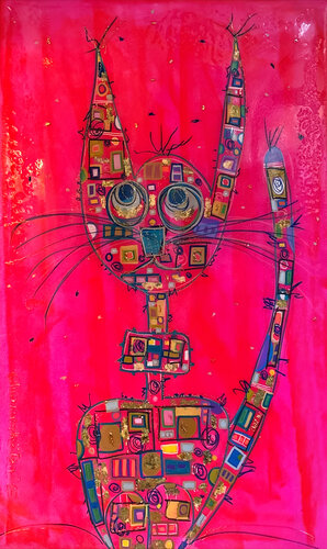 Street Cat No. 1 by ANKE NEUFING, Painting for Sale on Select