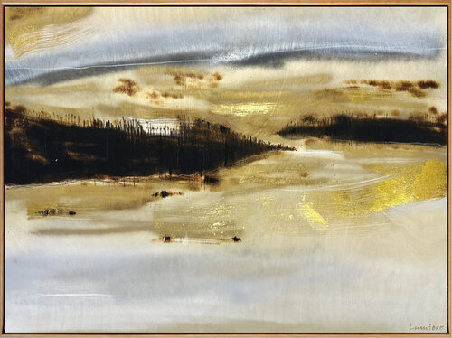 Where Light Resets by Lumière 104.5cm x 79cm by DEBORAH LANG, Painting for Sale on Select