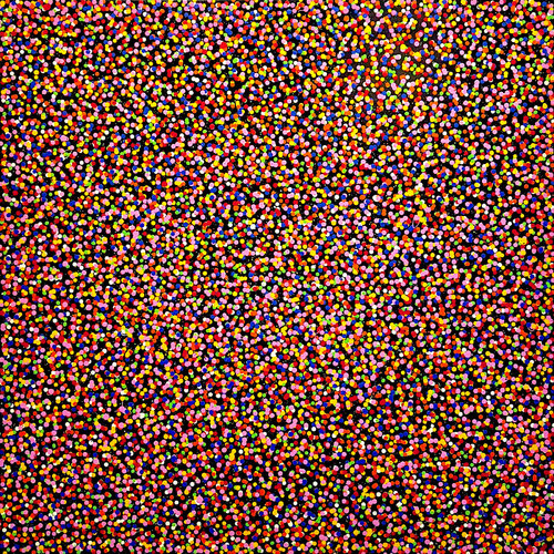 Hundreds and Thousands 122cm x 122cm by DEBORAH LANG, Painting for Sale on Select