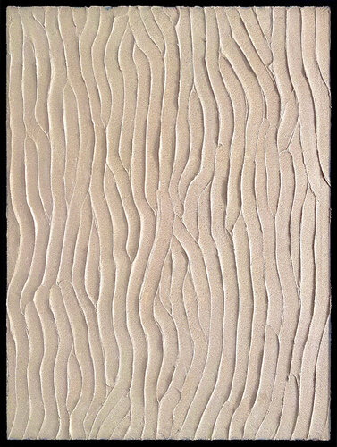 Sand Ripples 2 Heavily Textured on Canvas Framed 94.5cm x 125cm by DEBORAH LANG, Painting for Sale on Select