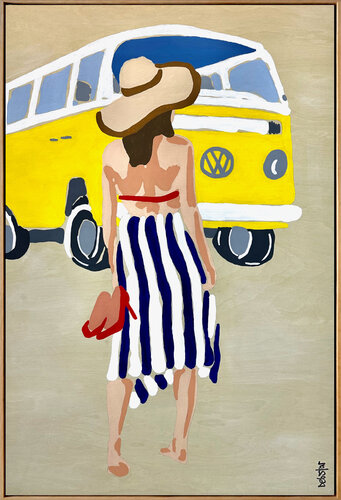 Snapshots of Summer Kombi by DEBORAH LANG, Painting for Sale on Select