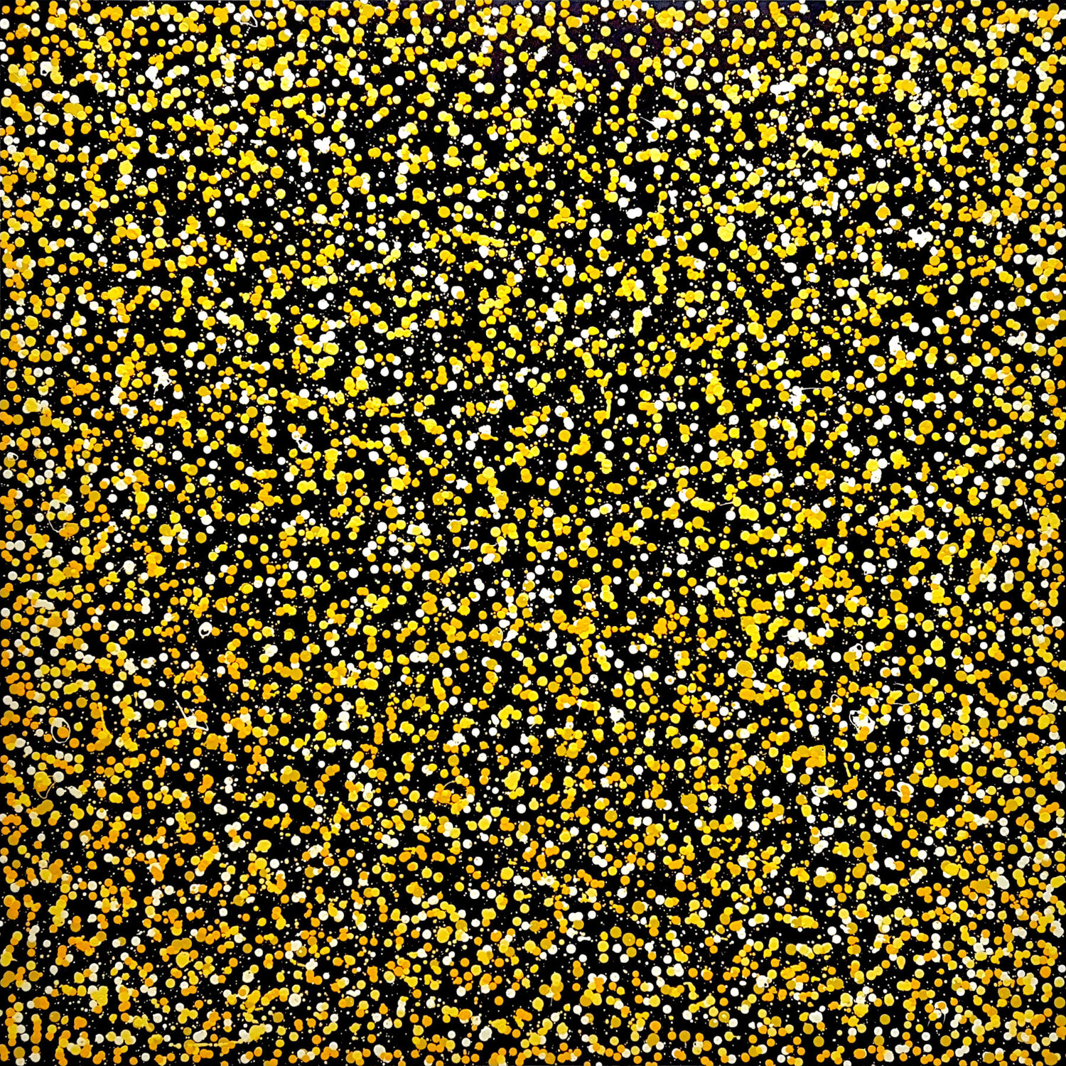 Pollen 2 122cm x 122cm DEBORAH LANG Original painting for sale