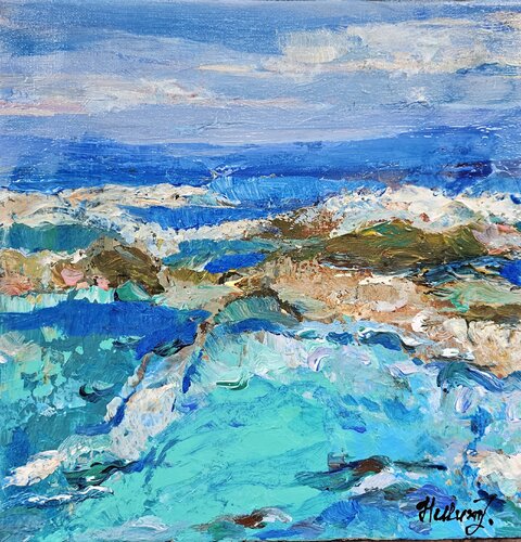 Tides of Light by Tatiana Hellum, Painting for Sale on Select