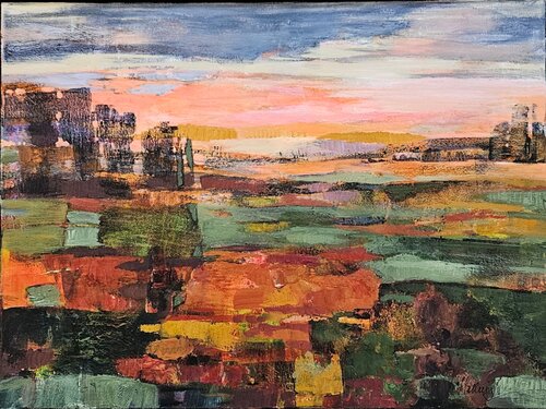 After the Warm Day (Framed) by Tatiana Hellum, Painting for Sale on Select