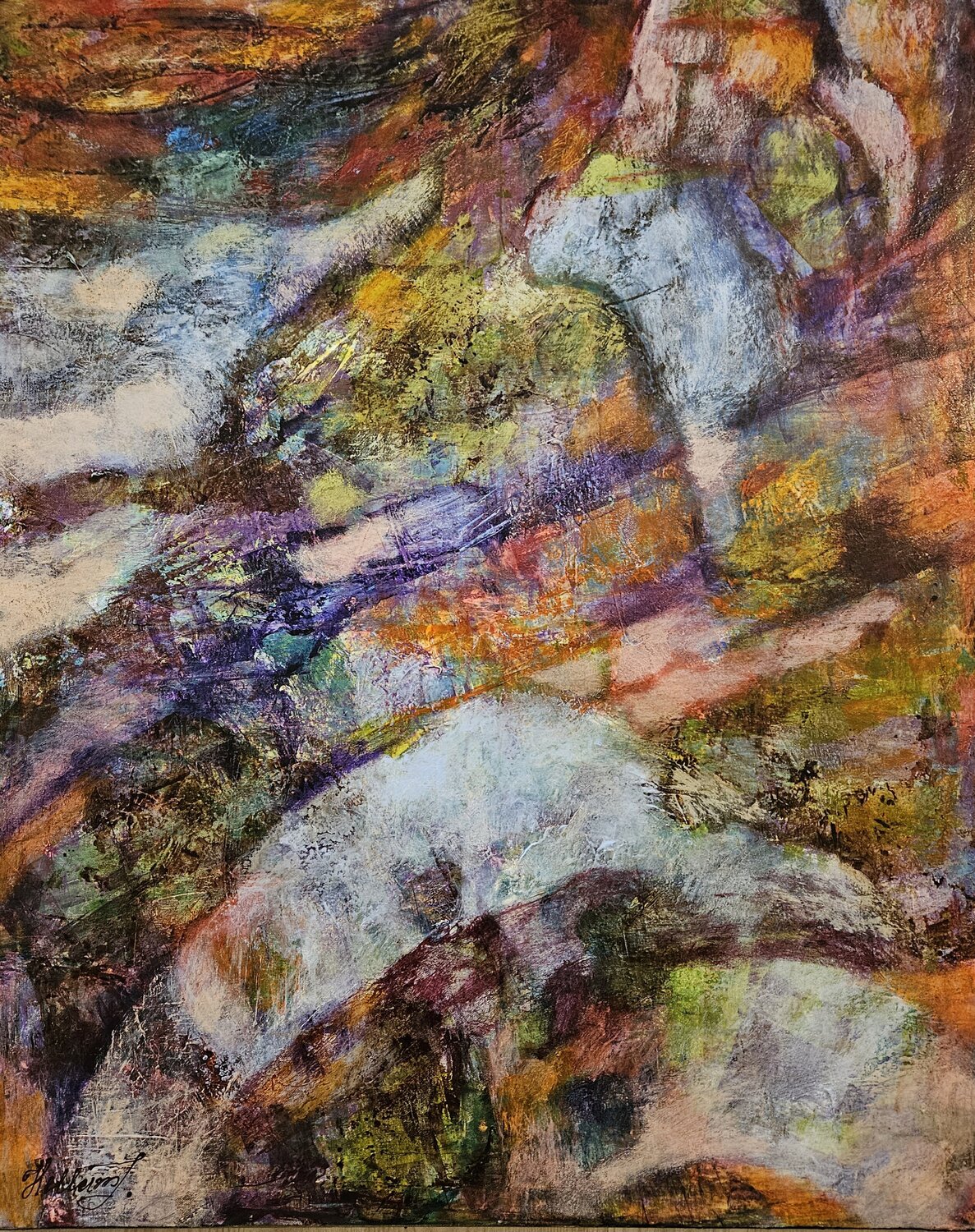 Soaring Through the Dreams Tatiana Hellum Original painting for sale