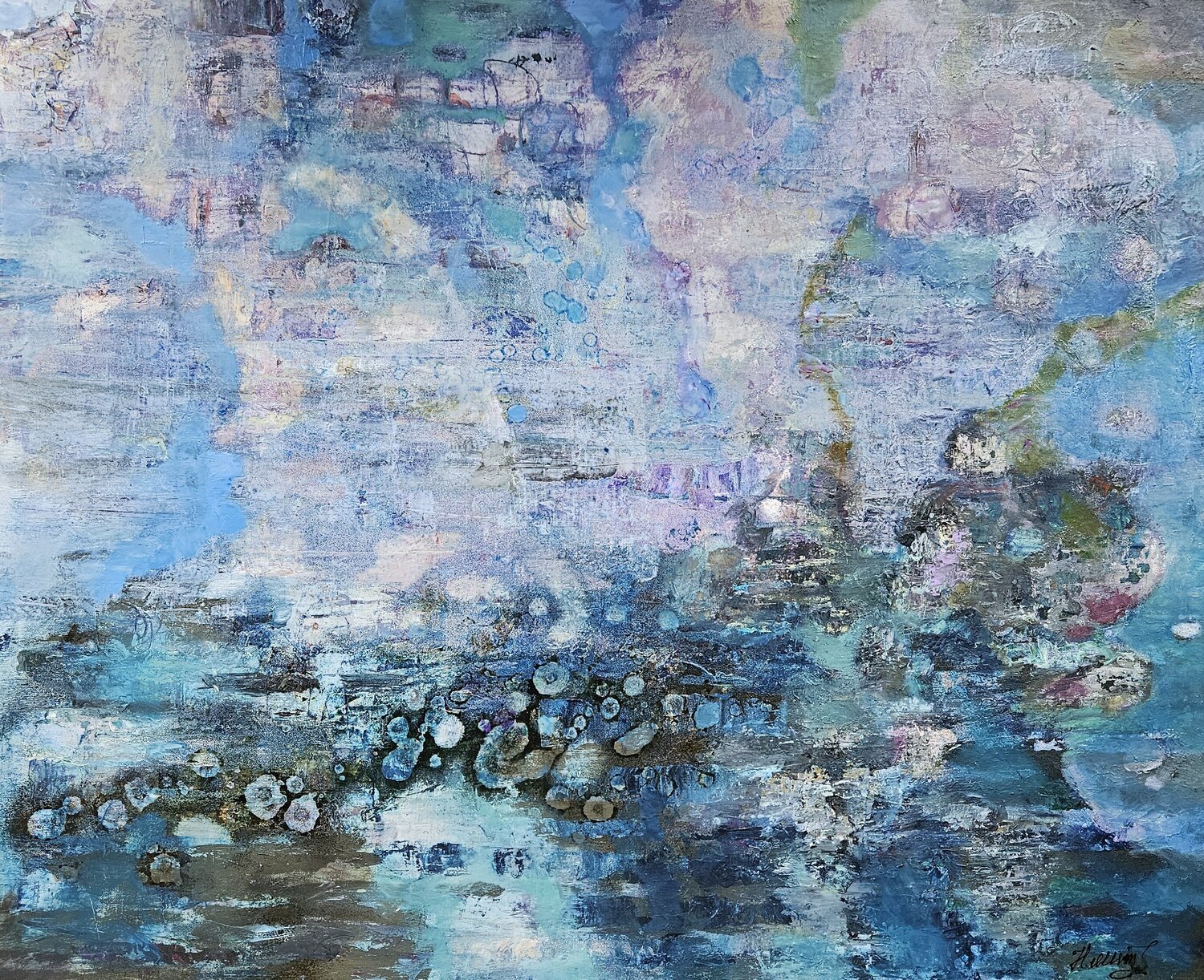 Dream Sediment Tatiana Hellum Original painting for sale