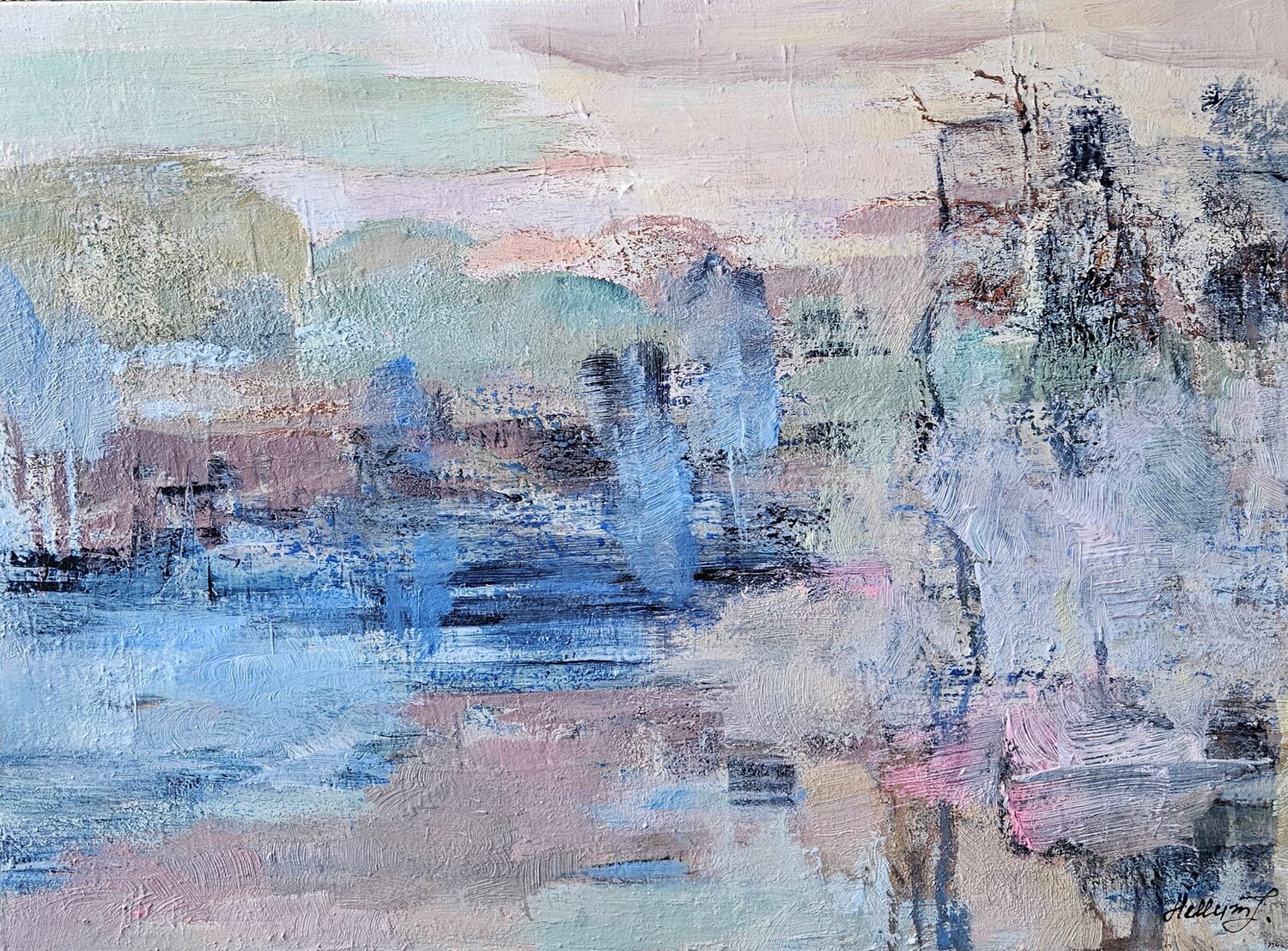 The Space of Pause Tatiana Hellum Original painting for sale