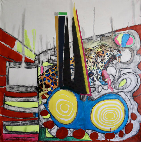 Guepardo Emergente by Pacorrosa Cuevas, Painting for Sale on Select