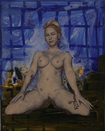 DesnuA GAMMA25 by Pacorrosa Cuevas, Painting for Sale on Select