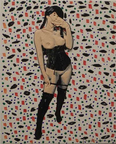 Teen Selfie ÑOSTUM25 by Pacorrosa Cuevas, Painting for Sale on Select