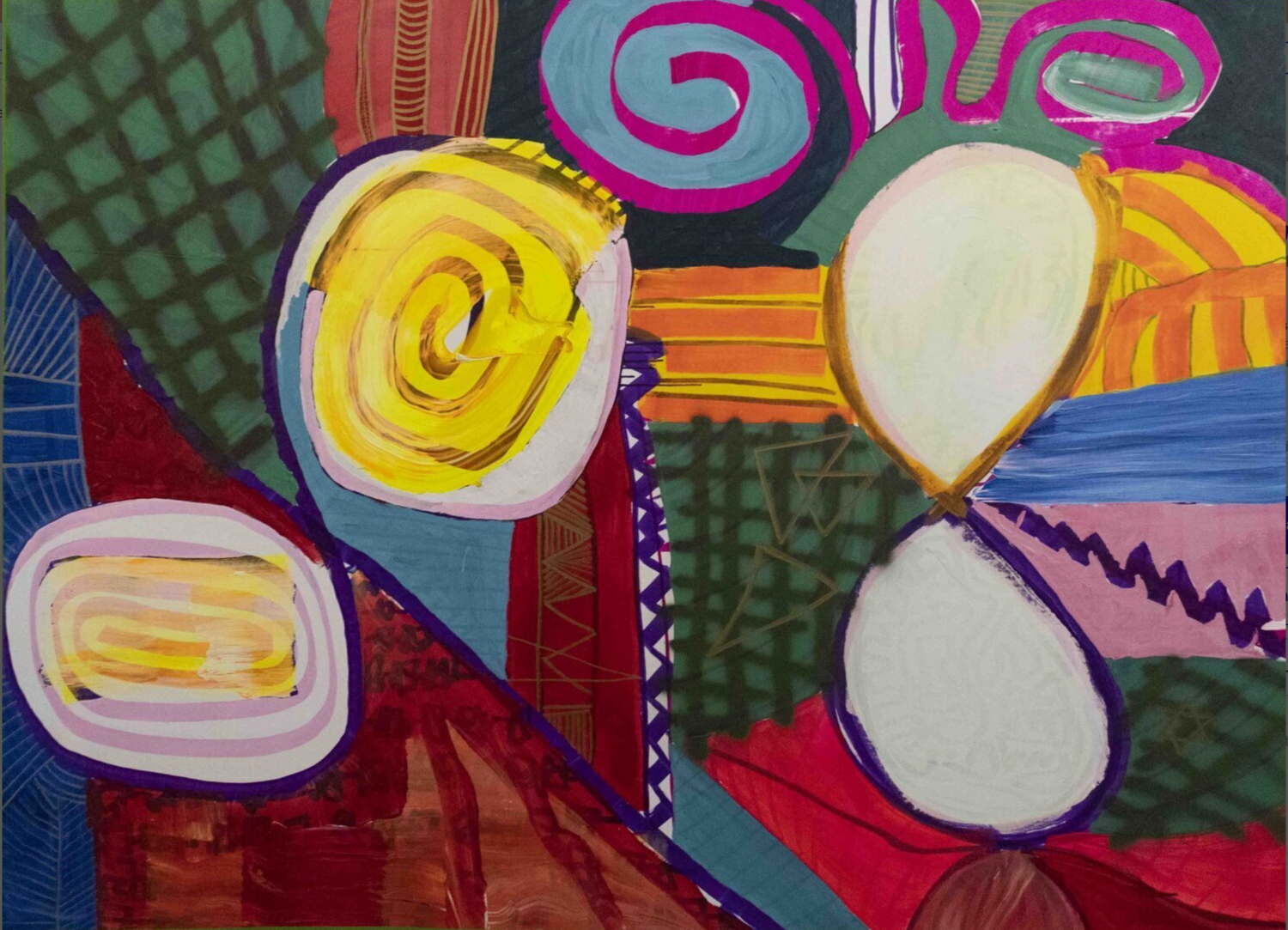 Cosmical Poem Pacorrosa Cuevas Original painting for sale